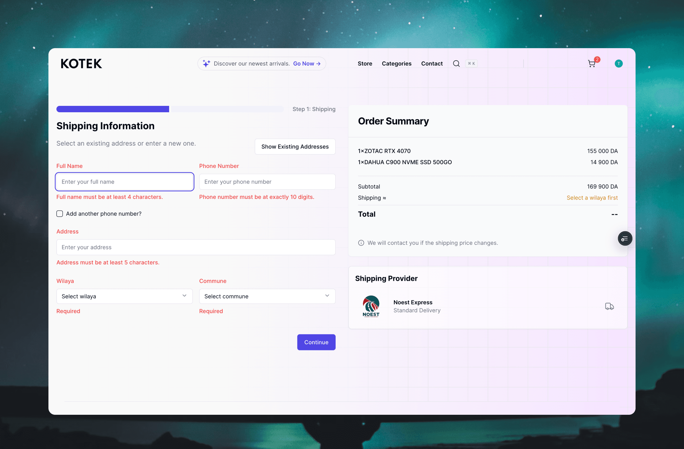 Building Kotek: a Custom E-commerce Platform with Integrated Shipping Management