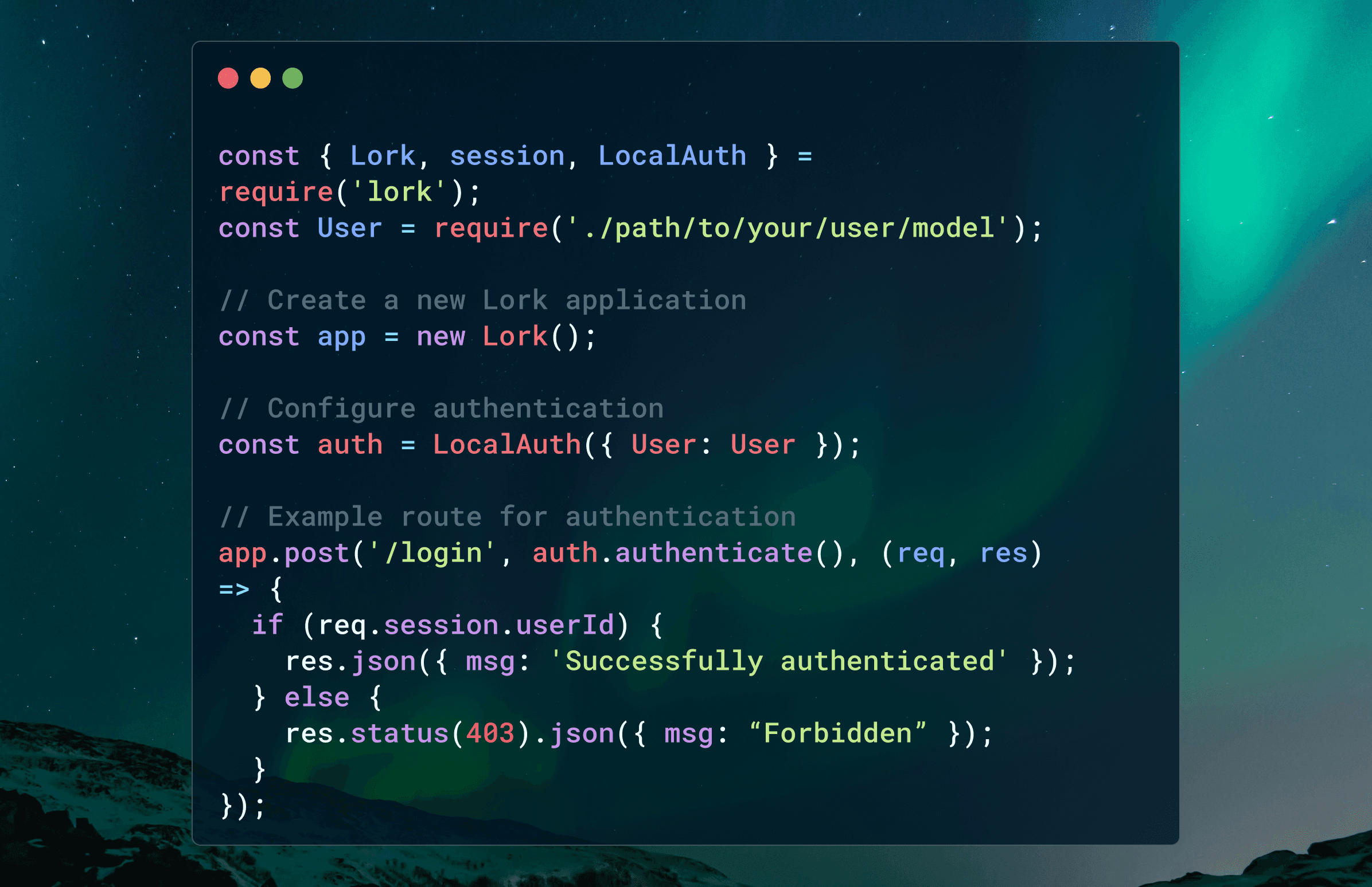 Building Lork: A Lightweight Node.js Framework